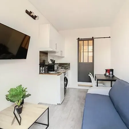 Apartment L'horloge Ii - 2 Pieces - 15 Min Palais - Cannes
